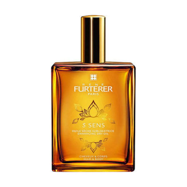 René Furterer Huile 5 Sens 100ml ξηρό έλαιο λάμψης για μαλλιά & σώμα