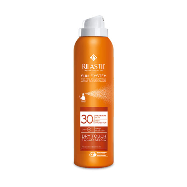 Rilastil Sun Sys τεμ. Dry Touch Spf30 200ml αντηλιακό σώματος ελαφριάς υφής