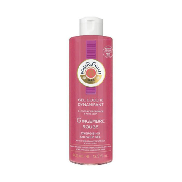 Roger & Gallet Red Ginger Shower Gel 400ml φυσικό αρωματικό αφρόλουτρο