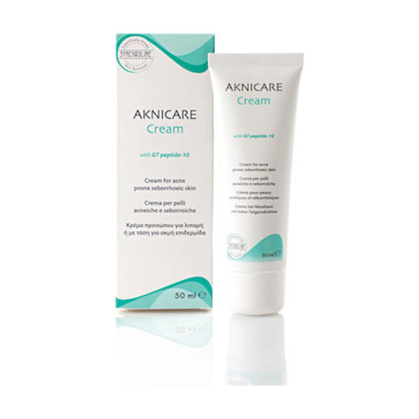 Synchroline Aknicare Creme 50ml σμηγματορρυθμιστική κρέμα για ματ αποτέλεσμα