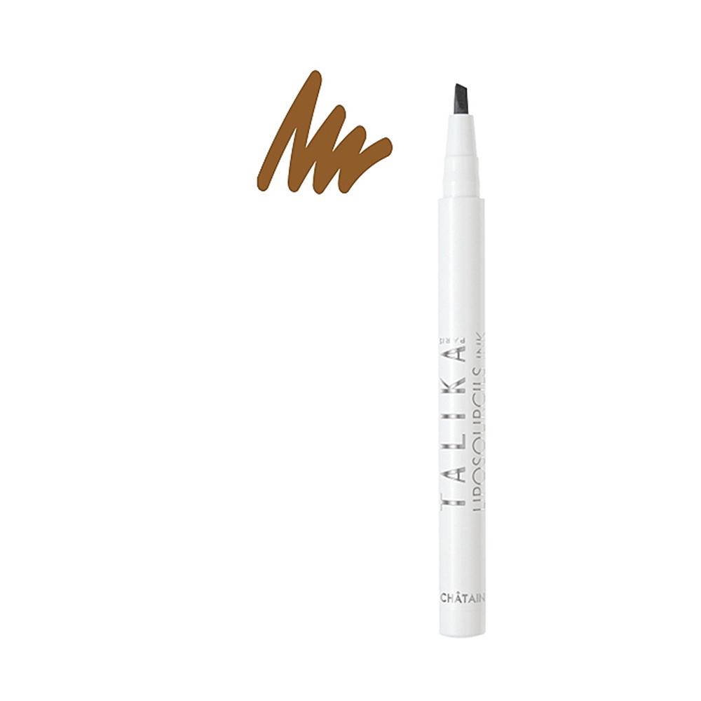 Talika Liposourcils Ink Chatain στύλο για θρέψη & μακιγιάζ φρυδιών