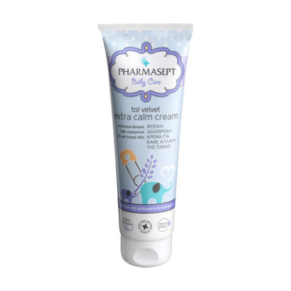 Tol Velvet Baby Extra Calm Cream 150ml προστατευτική κρέμα αλλαγής πάνας