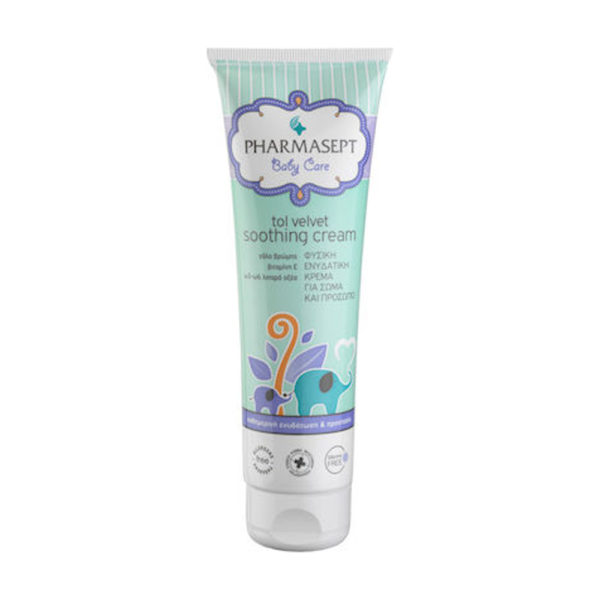 Tol Velvet Baby Soothing Cream 150ml απαλή ενυδατική φροντίδα για το μωρό