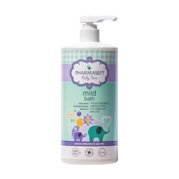 Tol Velvet Babymild Bath 1lt φυσικό παιδικό αφρόλουτρο