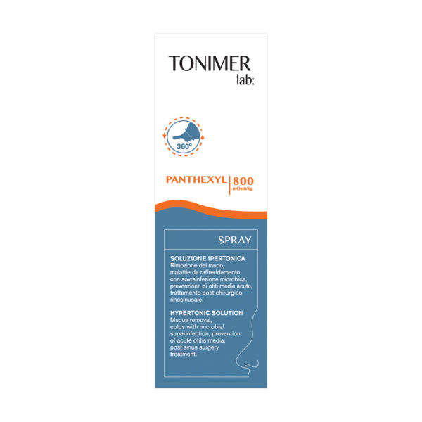 Tonimer Lab Panthexyl Spray 100ml υπέρτονοθαλασσινό νερό σε σπρέι