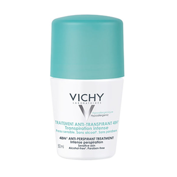 Vichy Deo Bille Antitranspirant 50ml αποσμητικό σώματος για έντονη εφίδρωση 48 ωρών