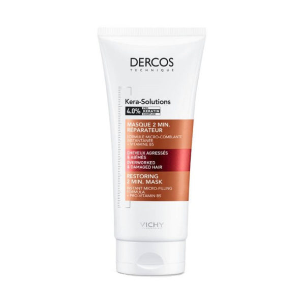 Vichy Dercos Kerasolmask 200ml επανορθωτική μάσκα για ταλαιπωρημένα μαλλιά