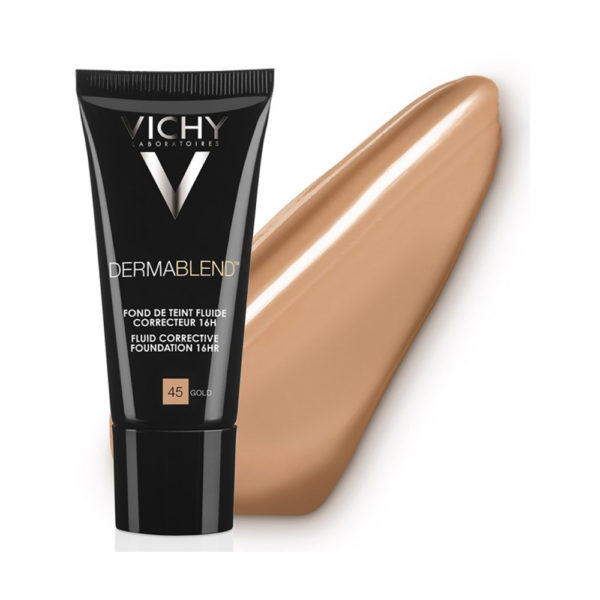 Vichy Dermablend Fdt Correcteur 45 Gold 30ml διορθωτικό μέικαπ ελαφριάς υφής