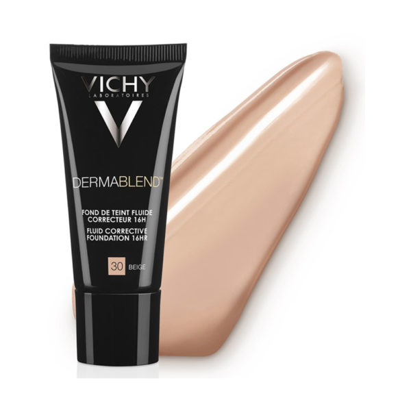 Vichy Dermablend Flduid Correcteur 30 Beige 30ml διορθωτικό μέικαπ ελαφριάς υφής