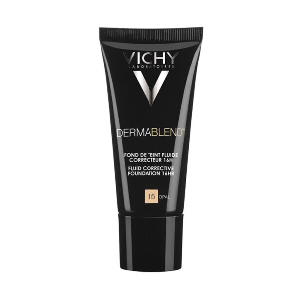 Vichy Dermablend Foundation Correcteur 15 Opal 30ml καλυπτικό μέικ απ ελαφριάς υφής