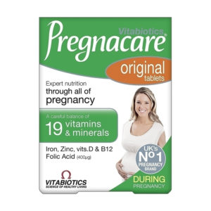 Vitabiotics Pregnacare Original 30 Tabs συμπλήρωμα διατροφής κατά τη διάρκεια της εγκυμοσύνης