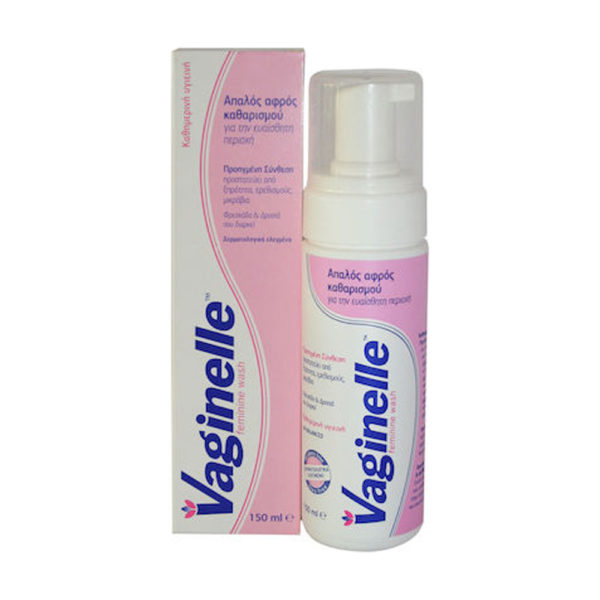 Wellcon Vaginelle Wash 150ml αφρός καθαρισμού για την ευαίσθητη περιοχή