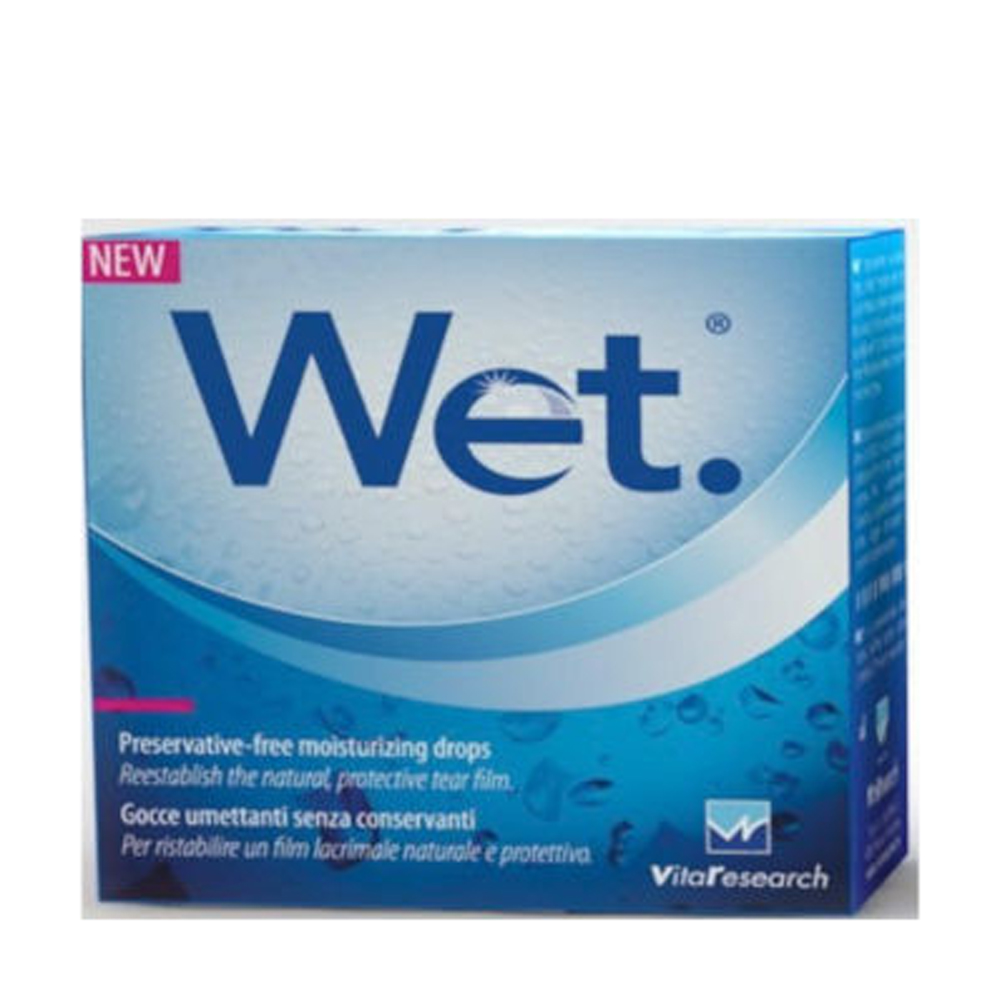 Wet moisturizing Drops οφθαλμικές σταγόνες 20 x 0