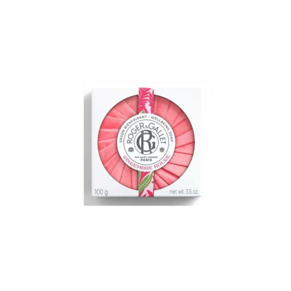 Red Ginger Perfumed Soap Rogergallet Round Soap 100g