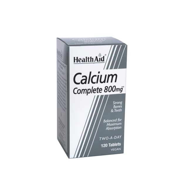 Health Aid Calcium Complete 800mg 120