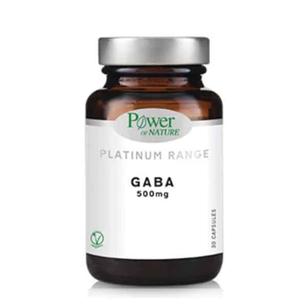 Power Of Nature Platinum Range GABA 500mg 30caps