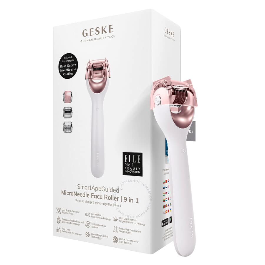 Geske Microneedle Face Roller 9 In 1 Tools Brushes 4099702002319
