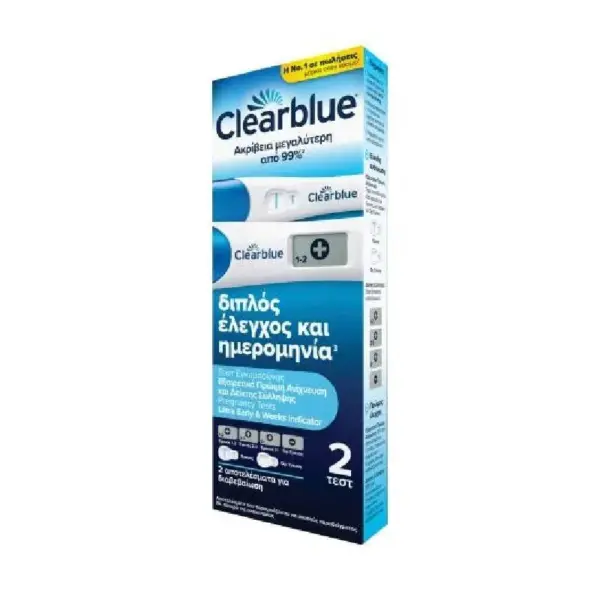 Clearblue ψηφιακό και πρωιμος έλεγχος