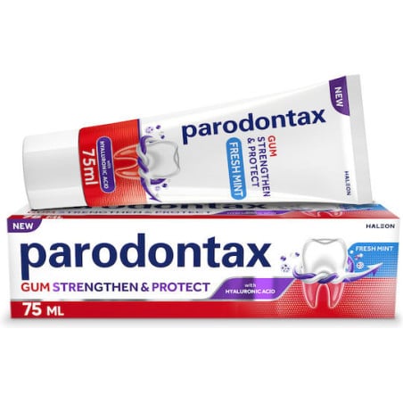 Parodontax Gum Strengthen K Protect Fresh Mint Odontokrema Me Ualouroniko Oksu 120ml