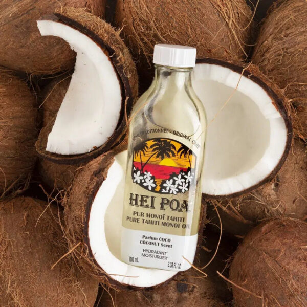 Hei Poa Pur Monoi Tahiti Parfum Coco 100ml