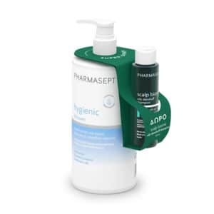 Pharmasept Promo Hygienic Shower Kremodes Aphroloutro Kathemerines Chreses 1000ml Scalp Biome Oily Shampoo 80ml